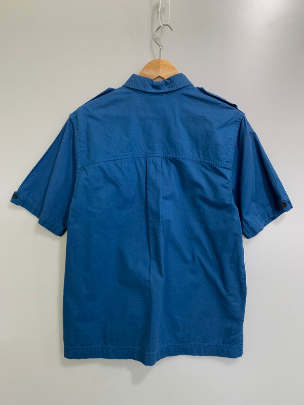 【中古品】【メンズ】 90’s PULLOVER SHIRT S20812GOI 90年代 プルオーバーシャツ トップス 146-260409-SH-49-min サイズ：S カラー：ブルー 万代Net店