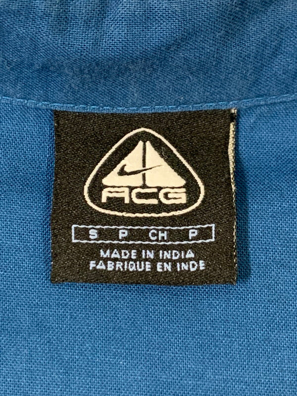 【中古品】【メンズ】 90’s PULLOVER SHIRT S20812GOI 90年代 プルオーバーシャツ トップス 146-260409-SH-49-min サイズ：S カラー：ブルー 万代Net店