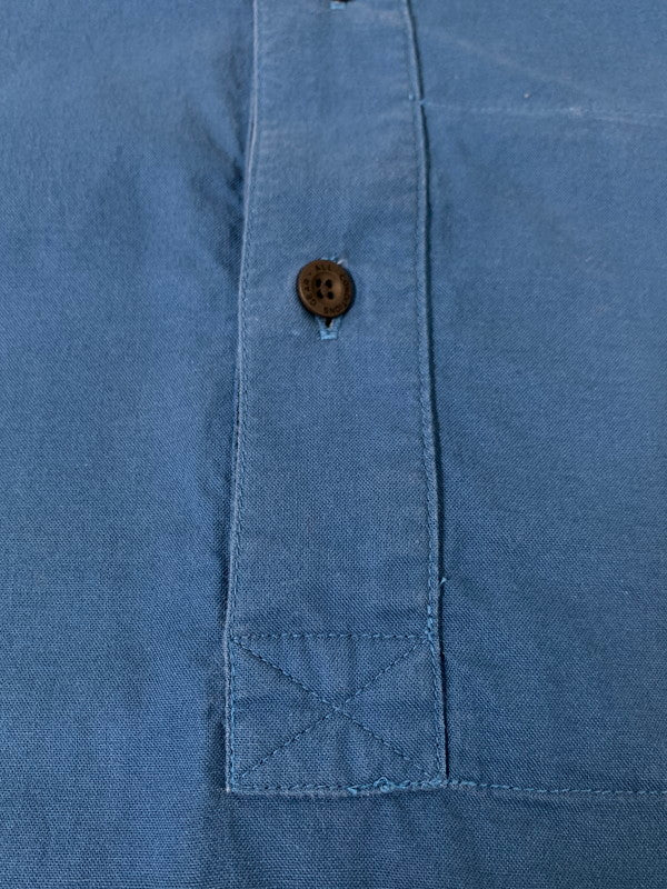 【中古品】【メンズ】 90’s PULLOVER SHIRT S20812GOI 90年代 プルオーバーシャツ トップス 146-260409-SH-49-min サイズ：S カラー：ブルー 万代Net店
