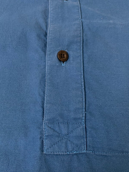 【中古品】【メンズ】 90’s PULLOVER SHIRT S20812GOI 90年代 プルオーバーシャツ トップス 146-260409-SH-49-min サイズ：S カラー：ブルー 万代Net店