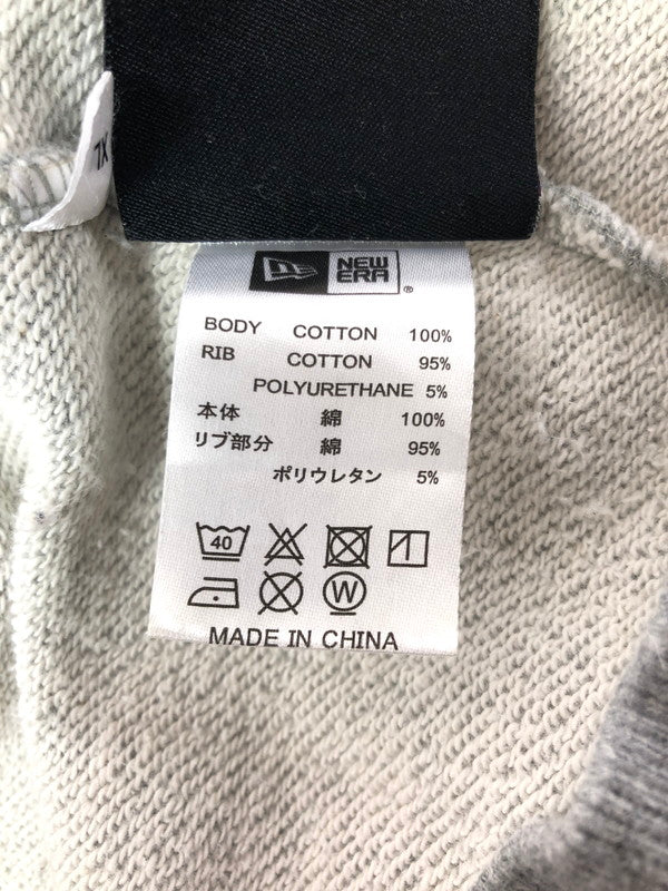 【中古品】【メンズ】 XLARGE エクストララージ × NEW ERA ニューエラ ×NBA CLIPPERS STANDARD エヌビーエー クリッパーズ LOGO CREWNECK SWEAT ロゴ クルーネック スウェット トレーナー 142-260516-na-19-tagh サイズ：XL カラー：グレー 万代Net店