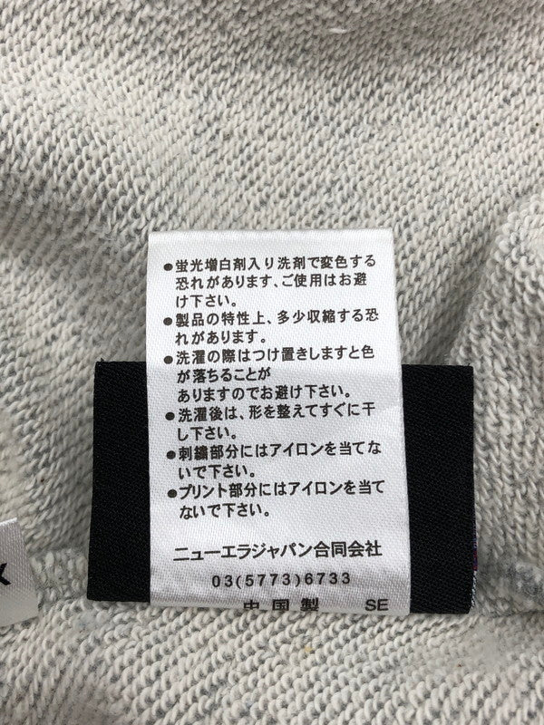 【中古品】【メンズ】 XLARGE エクストララージ × NEW ERA ニューエラ ×NBA CLIPPERS STANDARD エヌビーエー クリッパーズ LOGO CREWNECK SWEAT ロゴ クルーネック スウェット トレーナー 142-260516-na-19-tagh サイズ：XL カラー：グレー 万代Net店
