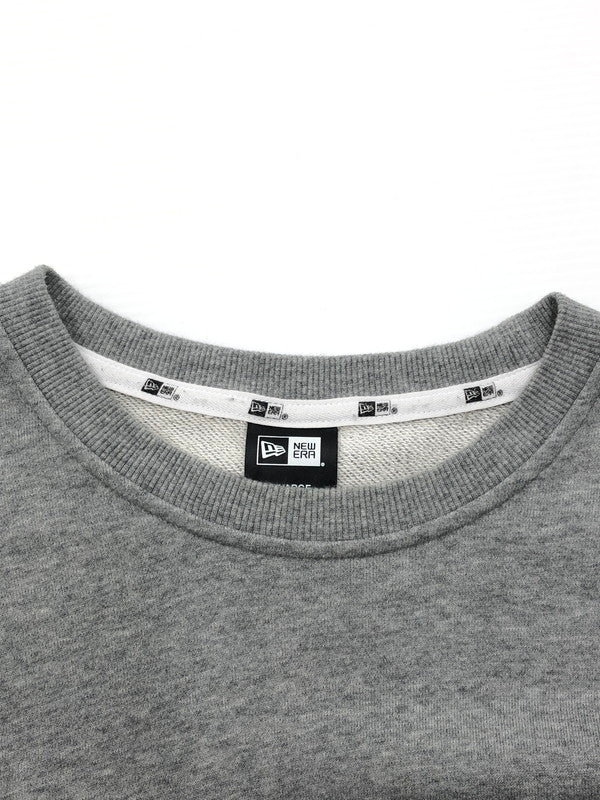 【中古品】【メンズ】 XLARGE エクストララージ × NEW ERA ニューエラ ×NBA CLIPPERS STANDARD エヌビーエー クリッパーズ LOGO CREWNECK SWEAT ロゴ クルーネック スウェット トレーナー 142-260516-na-19-tagh サイズ：XL カラー：グレー 万代Net店