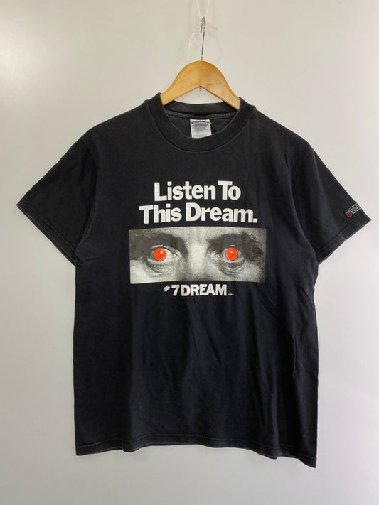 【中古品】【メンズ】  VINTAGE USA製 LISTEN TO THIS DREAM SS TEE Tシャツ 半袖 146-240811-AS-25-min サイズ：M カラー：ブラック 万代Net店