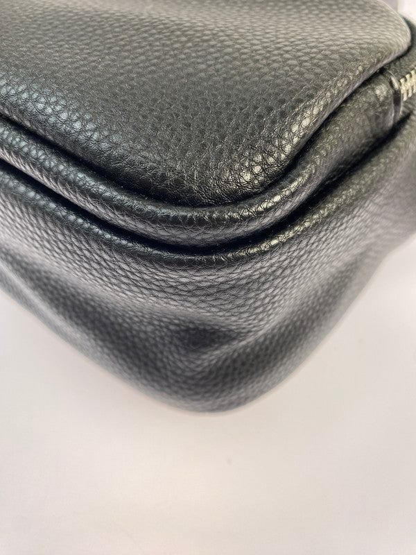 【中古美品】【レディース】 X-GIRL FAUX LEATHER SHOULDER BAG 105215053005 エックスガール フェイクレザー ショルダーバッグ カバン 188-240628-yn-23-min カラー：ブラック 万代Net店