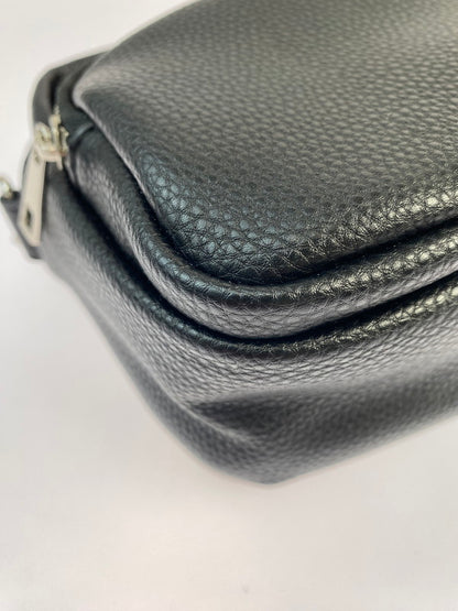 【中古美品】【レディース】 X-GIRL FAUX LEATHER SHOULDER BAG 105215053005 エックスガール フェイクレザー ショルダーバッグ カバン 188-240628-yn-23-min カラー：ブラック 万代Net店