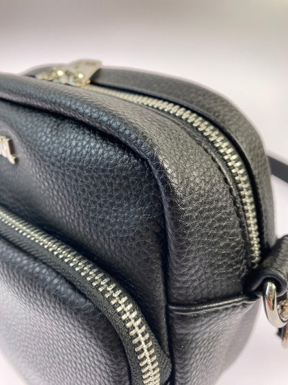 【中古美品】【レディース】 X-GIRL FAUX LEATHER SHOULDER BAG 105215053005 エックスガール フェイクレザー ショルダーバッグ カバン 188-240628-yn-23-min カラー：ブラック 万代Net店