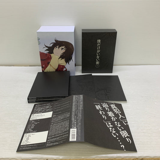 【中古品】 僕だけがいない街 下 【完全生産限定版】 アニメ Blu-ray BOX ブルーレイ ボックス 収納BOX付き 009-251005-kk-09-min 万代Net店
