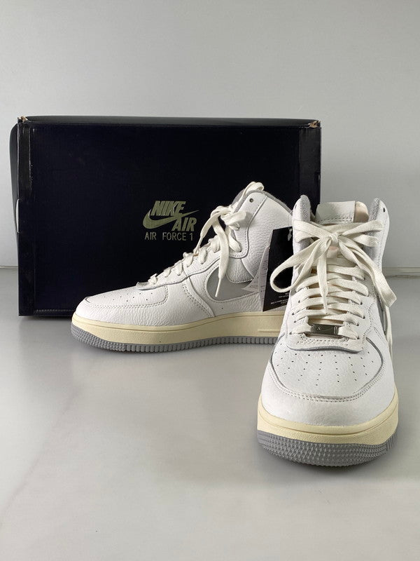 【LIFTる。景品】【中古品】【メンズ】 NIKE ナイキ WMNS AIR FORCE 1 SCULPT DC3590-101 エアフォース 1 スカルプト スニーカー シューズ 靴 160-240625-me-18-min サイズ：28.0cm カラー：SUMMIT WHITE/SILVER 万代Net店