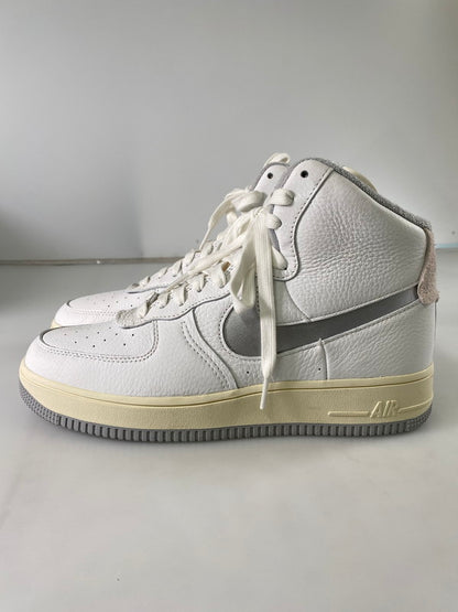 【LIFTる。景品】【中古品】【メンズ】 NIKE ナイキ WMNS AIR FORCE 1 SCULPT DC3590-101 エアフォース 1 スカルプト スニーカー シューズ 靴 160-240625-me-18-min サイズ：28.0cm カラー：SUMMIT WHITE/SILVER 万代Net店