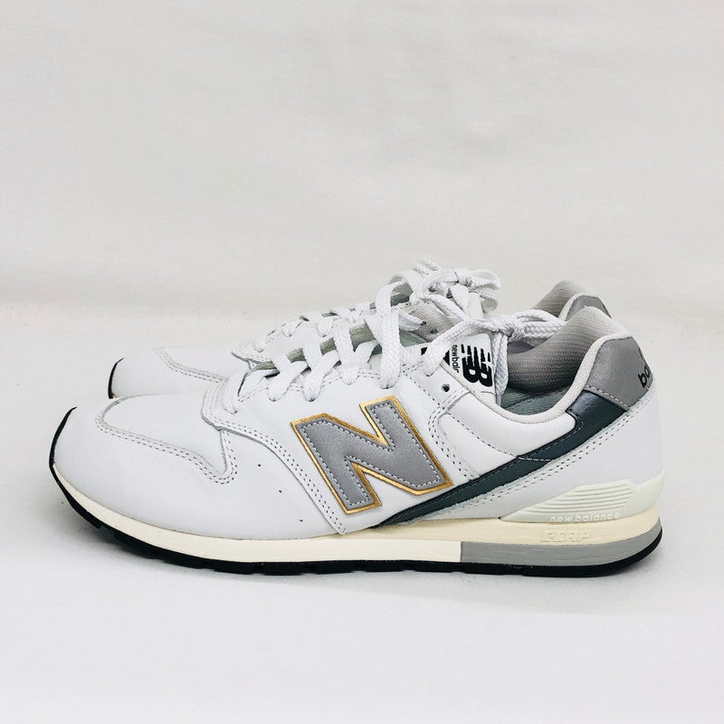 【中古美品】【メンズ】 NEW BALANCE ニューバランス CM996RJ2 ローカットスニーカー シューズ 靴 162-241117-hn-05-fur サイズ：28.0cm US 10 カラー：ホワイト/グレー 万代Net店