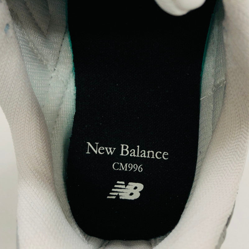 【中古美品】【メンズ】 NEW BALANCE ニューバランス CM996RJ2 ローカットスニーカー シューズ 靴 162-241117-hn-05-fur サイズ：28.0cm US 10 カラー：ホワイト/グレー 万代Net店