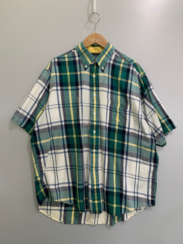 【中古品】【メンズ】 NAUTICA ノーティカ SS CHECK SHIRT ショートスリーブチェックシャツ トップス 146-260409-SH-27-min サイズ：L カラー：マルチカラー 万代Net店
