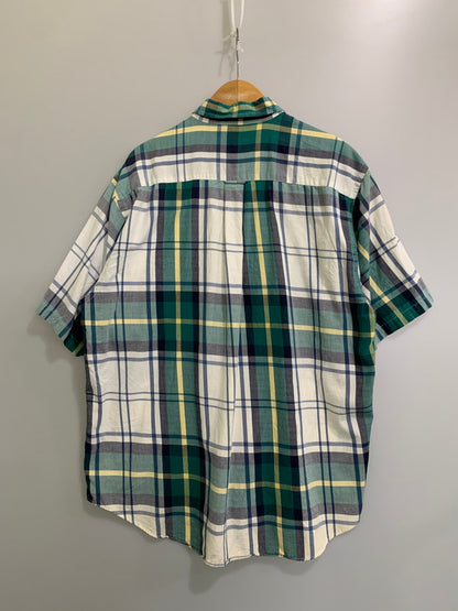 【中古品】【メンズ】 NAUTICA ノーティカ SS CHECK SHIRT ショートスリーブチェックシャツ トップス 146-260409-SH-27-min サイズ：L カラー：マルチカラー 万代Net店