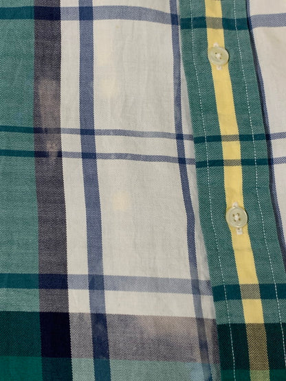 【中古品】【メンズ】 NAUTICA ノーティカ SS CHECK SHIRT ショートスリーブチェックシャツ トップス 146-260409-SH-27-min サイズ：L カラー：マルチカラー 万代Net店