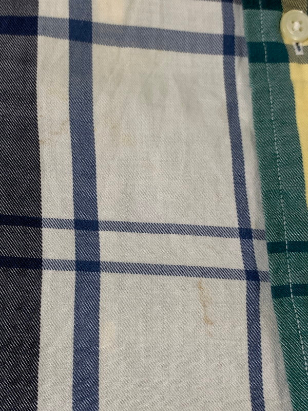 【中古品】【メンズ】 NAUTICA ノーティカ SS CHECK SHIRT ショートスリーブチェックシャツ トップス 146-260409-SH-27-min サイズ：L カラー：マルチカラー 万代Net店