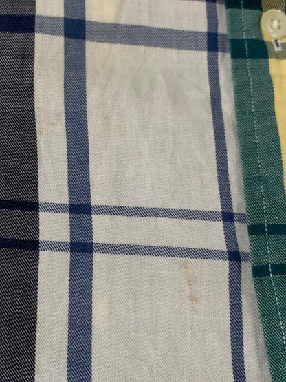 【中古品】【メンズ】 NAUTICA ノーティカ SS CHECK SHIRT ショートスリーブチェックシャツ トップス 146-260409-SH-27-min サイズ：L カラー：マルチカラー 万代Net店