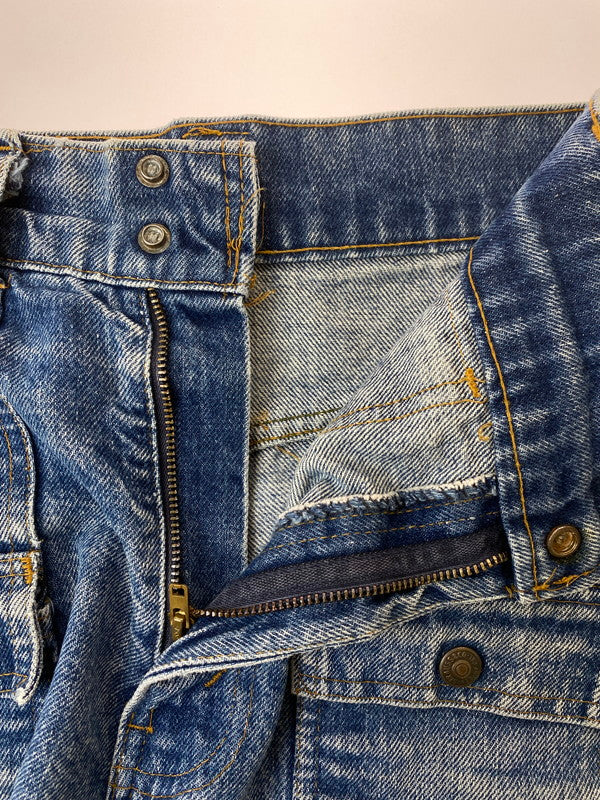 【中古品】【メンズ】 Levi's リーバイス 刻印38 オレンジタブ 42TALON 78年製 70S DENIM BUSH SHORTS デニムショーツ ショートパンツ ボトムス 157-240630-as-15-min カラー：インディゴ 万代Net店