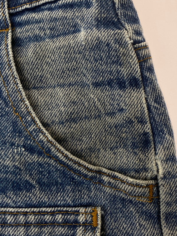 【中古品】【メンズ】 Levi's リーバイス 刻印38 オレンジタブ 42TALON 78年製 70S DENIM BUSH SHORTS デニムショーツ ショートパンツ ボトムス 157-240630-as-15-min カラー：インディゴ 万代Net店