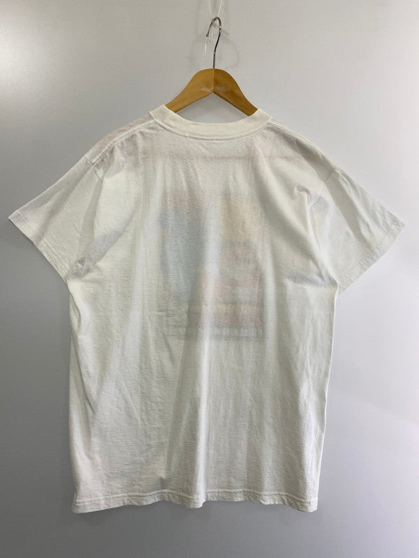 【中古品】【メンズ】 90S FRANK KOZIKART NISSAN CUBE PHAT TRANSPORT ART GRAPHIC TEE クルーネック 半袖 Tシャツ ティーシャツ 146-240630-as-7-min カラー：ホワイト 万代Net店