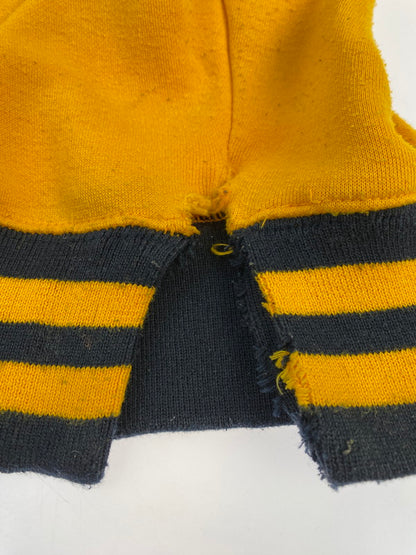 【ジャンク品】【メンズ】 Champion チャンピオン 80S後半-90前半 後期青タグ POV HOODIE ピーオーブイ フーディー メンズ パーカー トップス 146-260410-KS-11-min サイズ：L カラー：イエロー 万代Net店
