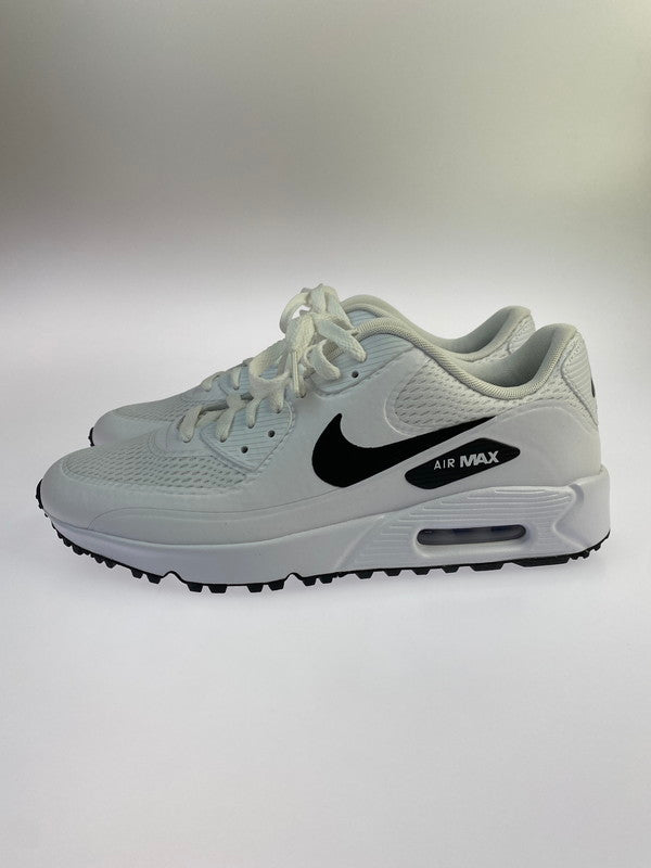 【中古美品】【メンズ】 NIKE ナイキ CU9978-101 AIR MAX 90 GOLF"WHITE BLACK"  スニーカー シューズ 靴 160-240702-as-9-min サイズ：27.5cm カラー：ホワイト 万代Net店