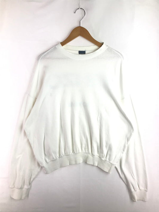 【中古品】【メンズ】 KENZO ケンゾー 80-00's BACK LOGO PRINTED L/S TEE バックロゴ プリント ロングスリーブ Tシャツ長袖Tシャツ 青文字タグ トップス 141-251129-rt-12-tag サイズ：不明 下記参照 カラー：ホワイト 万代Net店