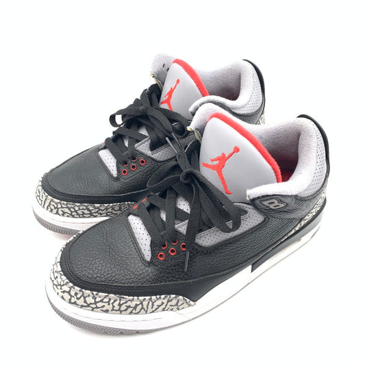 【中古品】【メンズ】 NIKE ナイキ 854262-001 AIR JORDAN 3 RETRO OG"BLACK CEMENT" スニーカー 靴 160-260512-st-01-otoh カラー：ブラック/セメントグレー/ホワイト/ファイヤーレッド 万代Net店