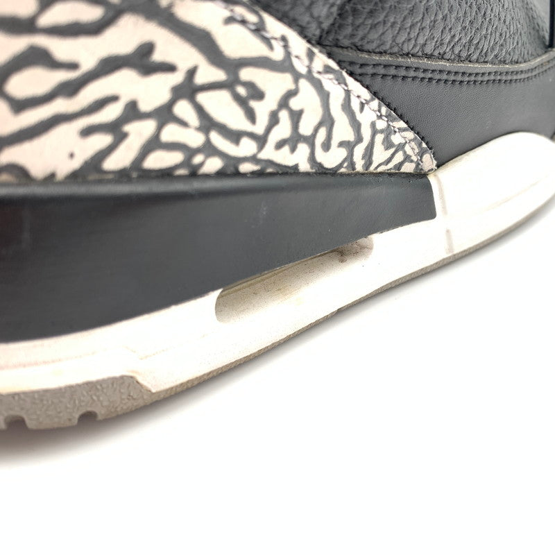 【中古品】【メンズ】 NIKE ナイキ 854262-001 AIR JORDAN 3 RETRO OG"BLACK CEMENT" スニーカー 靴 160-260512-st-01-otoh カラー：ブラック/セメントグレー/ホワイト/ファイヤーレッド 万代Net店