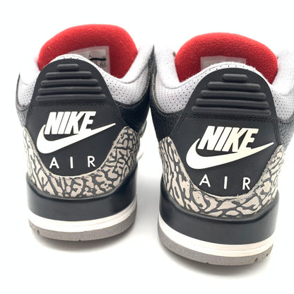 【中古品】【メンズ】 NIKE ナイキ 854262-001 AIR JORDAN 3 RETRO OG"BLACK CEMENT" スニーカー 靴 160-260512-st-01-otoh カラー：ブラック/セメントグレー/ホワイト/ファイヤーレッド 万代Net店