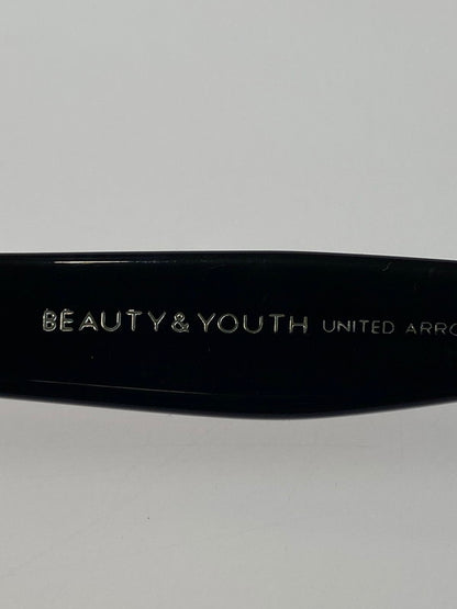 【中古品】【メンズ/レディース】  BEAUTY&YOUTH × 金子眼鏡 KANEKO OPTICAL SUNGLASSES ビューティーアンドユース カネコオプチカル ウェリントン型サングラス アイウェア 203-240705-yn-14-min カラー：フレーム：ダークネイビー 万代Net店