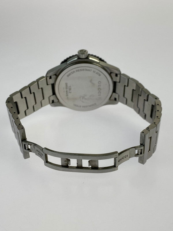 【中古品】【メンズ】 GUCCI グッチ 126.2 Gタイムレス スポーツクォーツ腕時計 ウォッチ 197-240711-me-19-min カラー：シルバー/ブラック 万代Net店