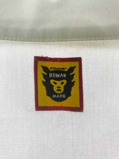 【中古品】【メンズ】  HUMANMADE DUCK ALOHA SHIRT HM19SH009 ヒューマンメイド ダックアロハシャツ トップス 半袖シャツ 142-240703-jt-01-min サイズ：L カラー：ホワイト 万代Net店