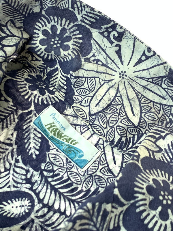 【中古品】【メンズ】  PENNEYS HAWAII ぺニーズハワイ 60-70S HAWAIIAN SHIRT ハワイアンシャツ トップス 146-240831-ks-22-min カラー：ブルー系 万代Net店