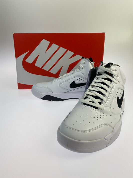 【LIFTる。景品】【中古品】【メンズ】 NIKE ナイキ DJ2518-100 AIR FLIGHT LITE MID 靴 シューズ スニーカー SNEAKERS 160-240709-ks-04-min サイズ：29.0cm カラー：WHITE/BLACK 万代Net店