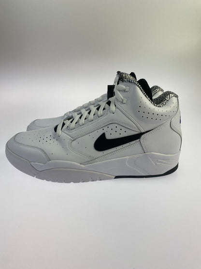 【LIFTる。景品】【中古品】【メンズ】 NIKE ナイキ DJ2518-100 AIR FLIGHT LITE MID 靴 シューズ スニーカー SNEAKERS 160-240709-ks-04-min サイズ：29.0cm カラー：WHITE/BLACK 万代Net店