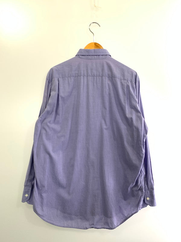 【中古品】【メンズ】 GIANFRANCO FERRE ジャンフランコ・フェレ イタリア製 90S REGULAR COLLAR SHIRT カラーシャツ トップス 146-240831-ks-34-min サイズ：38 カラー：パープル 万代Net店