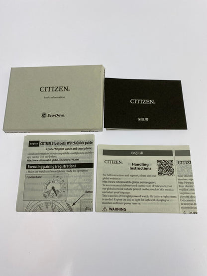 【中古品】【メンズ】 CITIZEN シチズン ECO-DRIVE エコドライブ デイトクロノグラフ 電波ソーラー腕時計 W770-T023037  時計 腕時計 197-240710-jt-08-min カラー：シルバー/ブルー 万代Net店