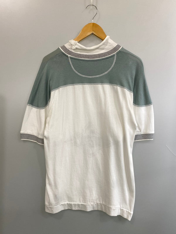 【中古品】【メンズ】 DIESEL ディーゼル T-OLLAR MAGLIETTA ティ オーラー マリエッタ 0002692 メンズ 半袖 Tシャツ ショートスリーブ 141-260706-hu-33-min サイズ：S カラー：ホワイト/ライトブルー 万代Net店