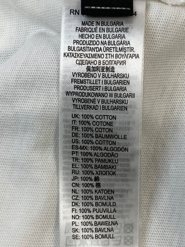 【中古品】【メンズ】 DIESEL ディーゼル T-OLLAR MAGLIETTA ティ オーラー マリエッタ 0002692 メンズ 半袖 Tシャツ ショートスリーブ 141-260706-hu-33-min サイズ：S カラー：ホワイト/ライトブルー 万代Net店