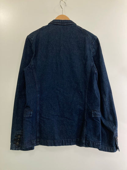 【中古品】【メンズ】 COMME des GARCONS HOMME PLUS コムデギャルソンオムプリュス PH-J078 DENIM TAILORED JACKET デニムテーラードジャケット アウター 140-240707-ab-5-min サイズ：XS カラー：インディゴブルー 万代Net店