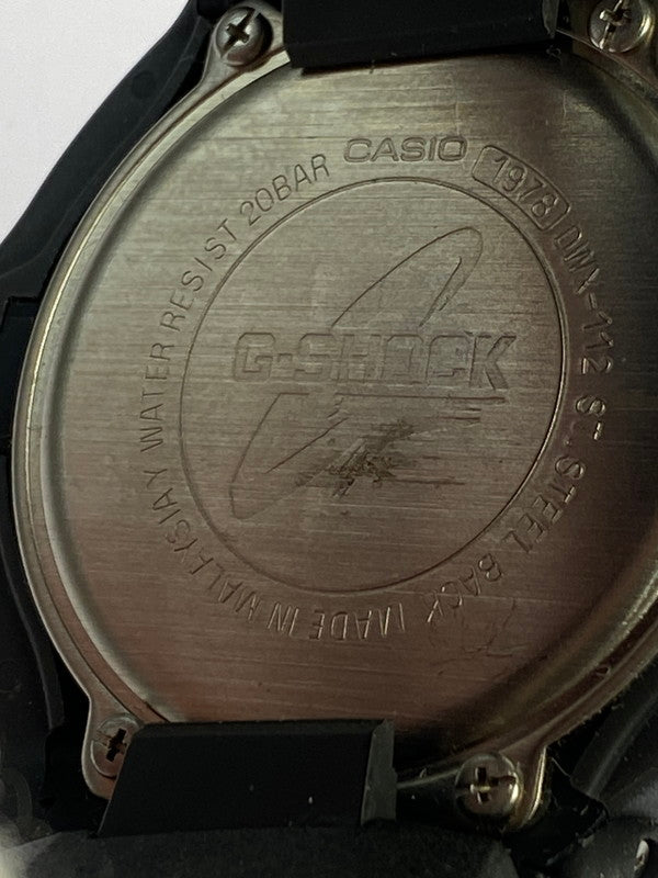 【中古品】【メンズ】 G-SHOCK ジーショック 生産終了モデル G-LIDE デジタル クオーツ 腕時計 DWX-112-1V 時計 196-240711-jt-01-min カラー：ブラック系 万代Net店