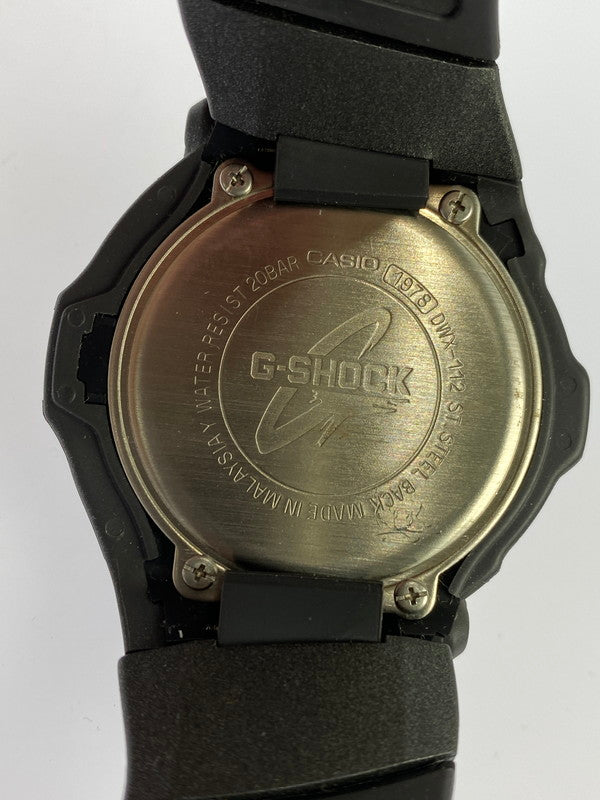 【中古品】【メンズ】 G-SHOCK ジーショック 生産終了モデル G-LIDE デジタル クオーツ 腕時計 DWX-112-1V 時計 196-240711-jt-01-min カラー：ブラック系 万代Net店