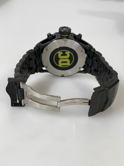 【中古品】【メンズ】  INVICTA インビクタ 27098 DC COMICS BATMAN LIMITED クロノグラフ クォーツ腕時計 198-240710-ks-10-min カラー：ブラック/ゴールド 万代Net店