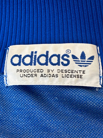 【中古品】【レディース】  ADIDAS 80's TRACK JACKET ADS-4F アディダス デサント社 トラックジャケット ジャージ ライトアウター  168-240711-yn-03-min サイズ：2号 カラー：ブルー 万代Net店