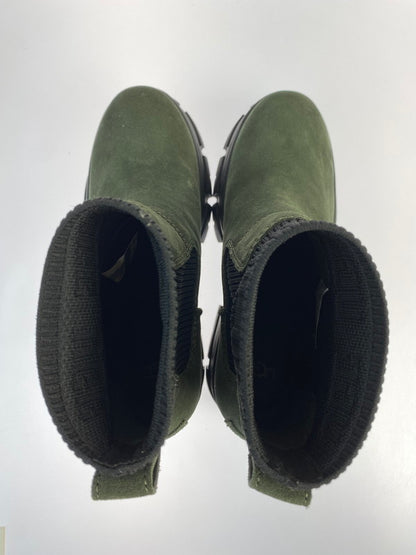 【中古美品】【メンズ】 UGG アグ 1143851 W BROOKLYN CHELSEA ブルックリン チェルシー ブーツ 靴 165-240711-me-15-min サイズ：27.0cm カラー：グリーン系 万代Net店