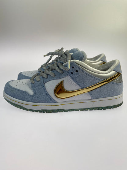 【中古品】【メンズ】 NIKE ナイキ SB×SEAN CLIVER DC9936-100 DUNK LOW PRO QSHOLIDAY SPECIAL ショーン クライヴァー ダンクロープロ スニーカー シューズ 靴 160-240711-me-2-min サイズ：28.0cm カラー：WHITE/METALLIC GOLD 万代Net店