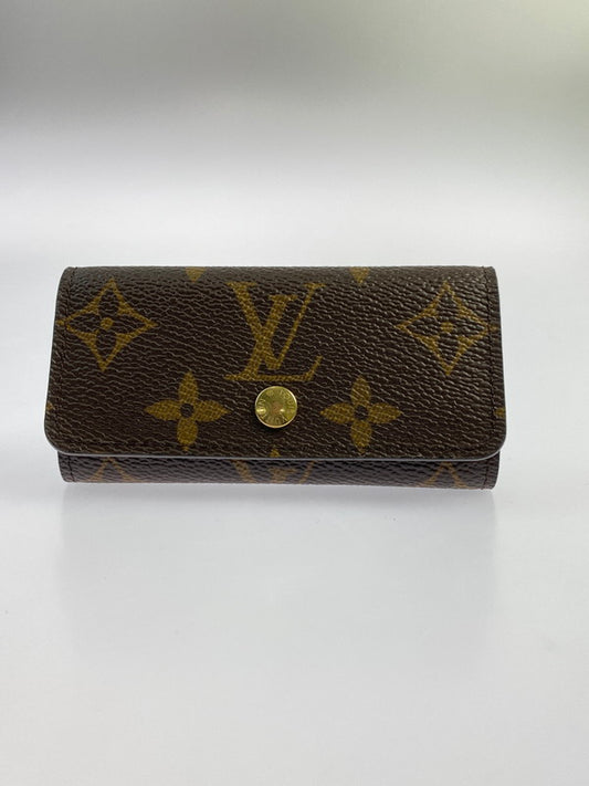 【中古美品】【メンズ】 LOUIS VUITTON ルイ・ヴィトン M69517 モノグラム ミュルティクレ4 キーケース 179-240713-AS-5-min カラー：モノグラム 万代Net店