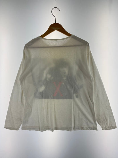 【中古品】【メンズ】  X JAPAN(X) エックスジャパン 80-90S HIDE＆TAIJIPSYCHEDELIC VIOLENCE CRIME OF VISUAL SHOCK TOURLONG SLEEVE T-SHIRT クルーネック 長袖 146-240713-AS-16-min カラー：ホワイト 万代Net店