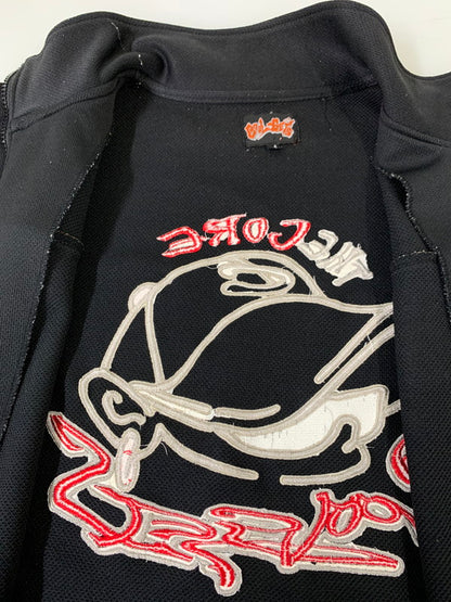 【中古品】【メンズ】 COOL GETS クールゲッツ TRACK JACKET トラックジャケット アウター 146-260409-SH-11-min サイズ：M カラー：ブラック 万代Net店